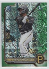 2022 Bowman Chrome Prospects Green Shimmer Refractor 57/99 Rodolfo Nolasco 11t9