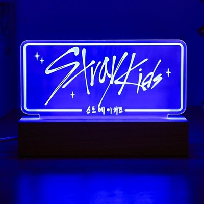 Stray LED Night Light 7 Colors Adjustable Room Decor Lamp Skz Merch for Stay ...