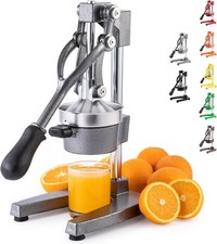 CO-Z Hand Press Juicer Machine, Manual Orange and Professional Gray 