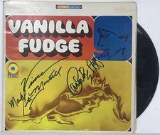 Album discografico Vanilla Fudge Band firmato autografato "Vanilla Fudge"