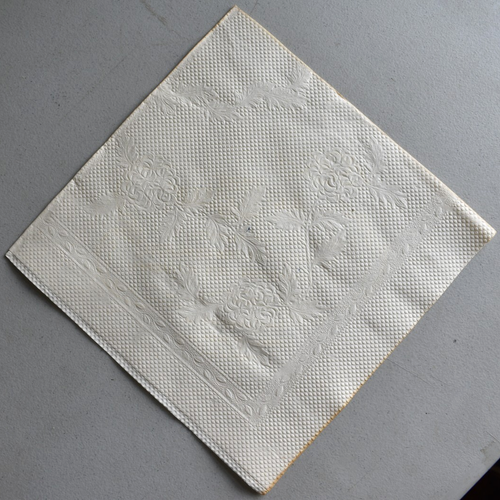 1954 Chevrolet Paper Advertising Napkin Manchester Ohio Car Dealership - Picture 3 of 4