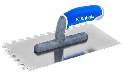KUBALA 0274 GLATTE ZAHNSPACHTEL XL 130x270MM 10x10