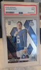 2025 Panini Mosaic Football #288 Jaxson Dart Variation Rookie RC PSA 9 Giants