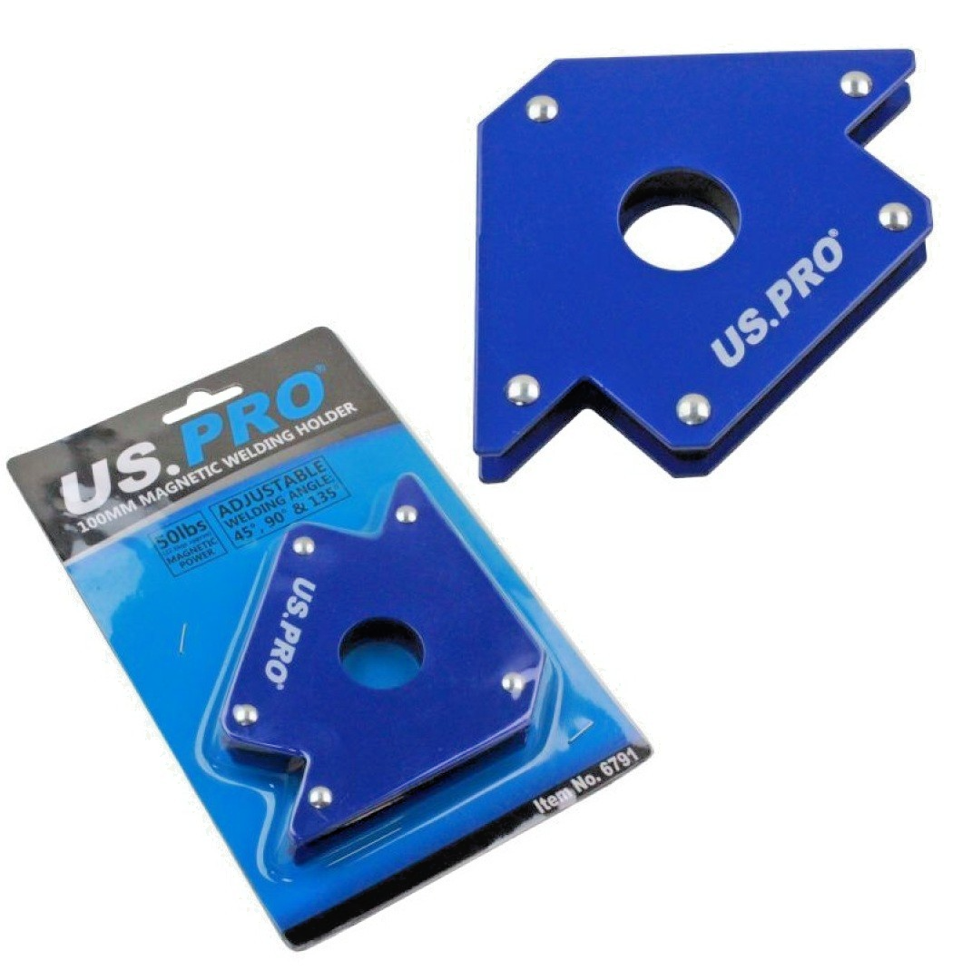 50lb MAGNETIC ARROW WELDING CLAMP by US PRO TOOLS sheet metal fabrication holder