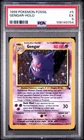 1999 POKEMON FOSSIL #5 GENGAR HOLO PSA 5 WOTC VINTAGE