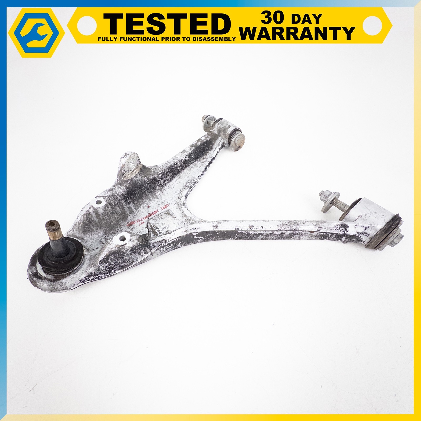 05-13 CHEVROLET CORVETTE C6 XLR FRONT LEFT DRIVER SIDE LOWER CONTROL ARM OEM