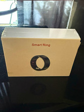 Smart Ring Activity Tracker Wearable, Black, Unisex Adults, Hand