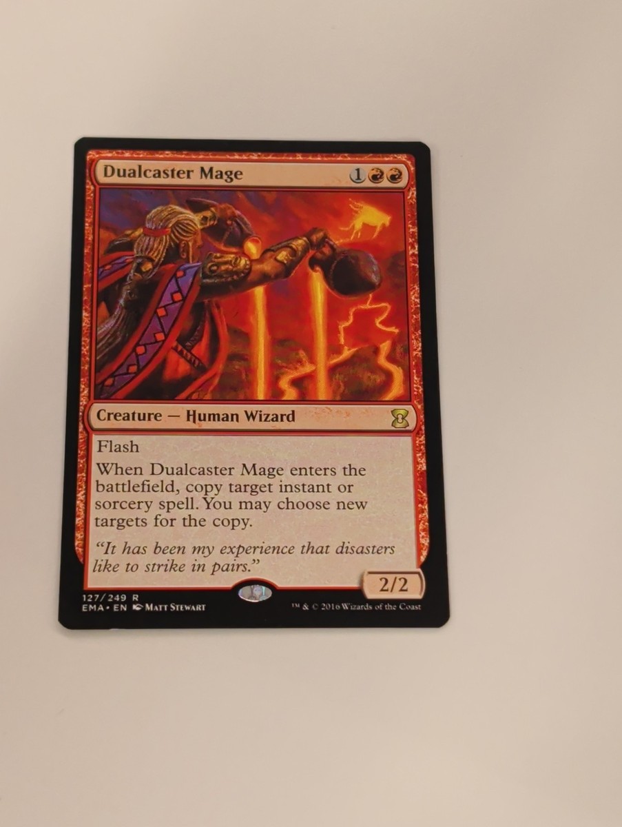 Dualcaster Mage Eternal Masters Regular