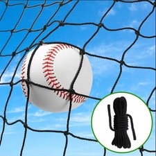Heavy-Duty Baseball Softball Backstop Net 10'x10' - Impact-Resistant Barrier