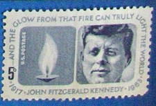 US 5¢ stamp SC #1246 John F. Kennedy MNH 1964.