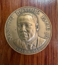 Vintage Martin Luther King Jr. I Have A Dream 2.5 inch Memorial Medal