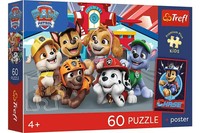 Puzzle 60 Premplus Kids Psie PopołUdnie 17432 Trefl