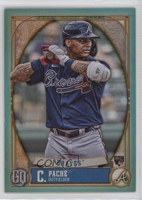 2021 Topps Gypsy Queen Turquoise 29/199 Cristian Pache #124 Rookie RC 0q3