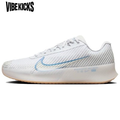 NikeCourt Air Zoom Vapor 11 HC 'White Light Blue Gum' DR6966-107 Men New