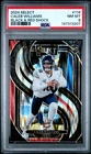 2024 PANINI SELECT BLACK & RED SHOCK #114 CALEB WILLIAMS ROOKIE RC PSA 8