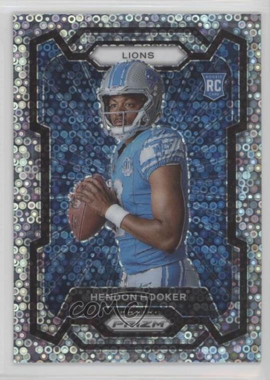 2023 Panini Prizm Variation No Huddle Hendon Hooker #315 Rookie RC 1cw4