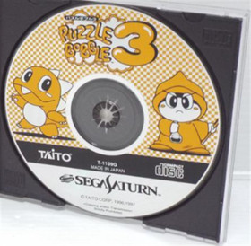 Sega Saturn Software Puzzle Bobble 3 With Manual Used 1997 Taito Japan Retro