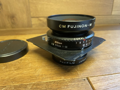 Late Model : Near Mint ++* Fujifilm CM Fujinon W 180mm F/5.6 Large