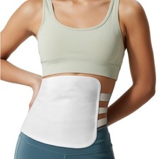 Reusable Castor Oil Pack Wrap Organic Adjustable 6 Strap Therapy Belly Pack NEW