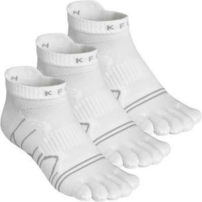 Kfit Toe Socks for Men Women COOLMAX Running Five Finger Socks Ankle Athletic...