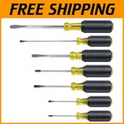 Cushion-Grip Screwdrivers with Double-Flange Blades
