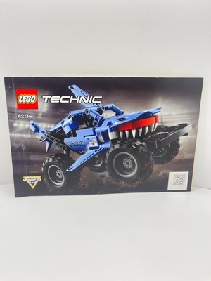 Lego Technic Model Race Monster Jam Megalodon Instructions 42134