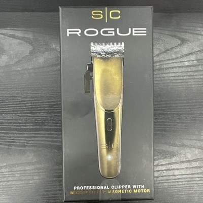 Stylecraft Rogue Gold Electric Clipper Microchipped Magnetic Motor Square Blade