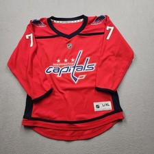 WASHINGTON CAPITALS #77 NHL TJ Oshie  boys Jersey Large/X-Large EUC