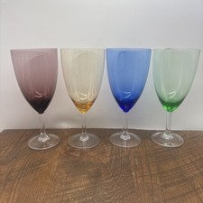 4 LENOX GEMS ICED BEVERAGE ICED TEA GLASSES A...