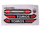 Tomos A3 Sticker Set black/red/white 080010 for Tomos Mopeds