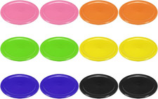 Air Hockey Pucks 2.5 Inch, 12Pcs Air Hockey Heavy Replacement Pucks for Game Tab