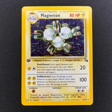 Magneton [1st Edition] #11 Prices | Pokemon Fossil | Pokemon Cards