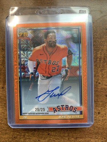 2026 Topps Series 1 Jose Altuve Orange (RAW)