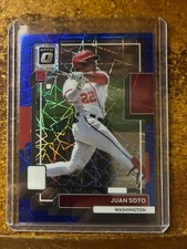2022 Panini Donruss Optic Baseball Juan Soto [Blue Velocity] #191