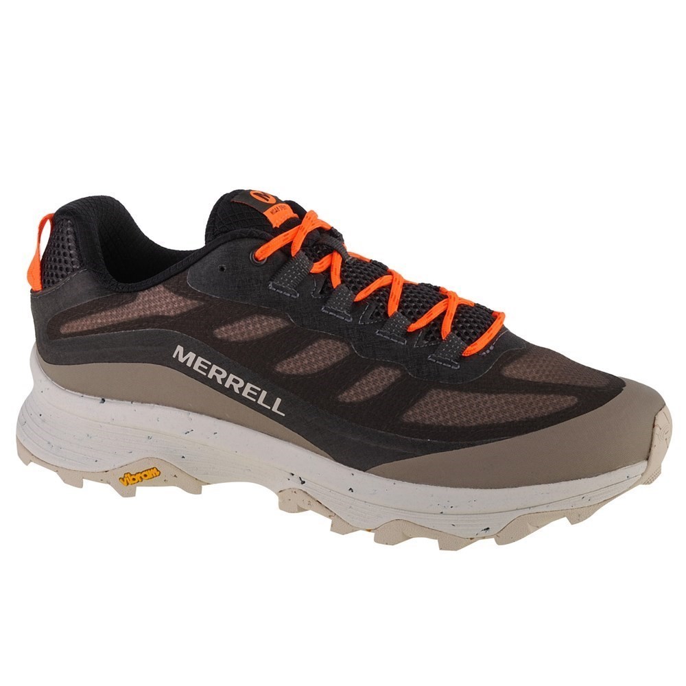 Scarpe running Uomo Merrell Moab Speed J067715 Beige Nero Arancione
