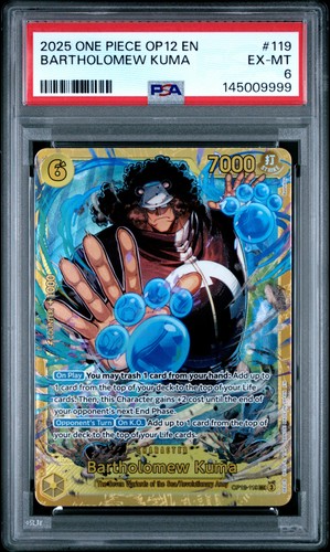 Bartholomew Kuma graded PSA 6 for sale on eBay