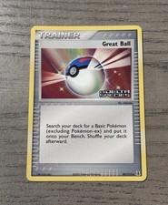Great Ball Uncommon Reverse Holo Delta Species Stamp 90/113 MP Pokémon TCG on eBay