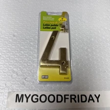 Hy-Ko Address House# Polished Brass 4" Number 4