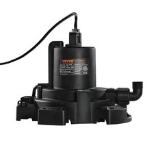 VEVOR Automatic Pool Cover Pump, 1/2 HP 1600 GPH, 120V Submersible Swimming Pool