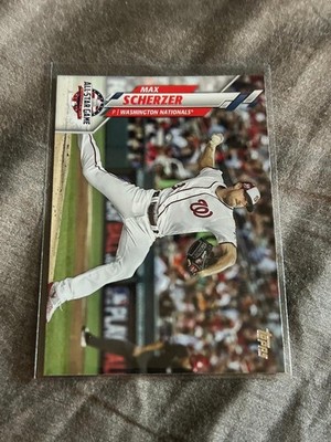 9259 2020 Topps Series Update All Star Game Max Scherzer Washington Nationals