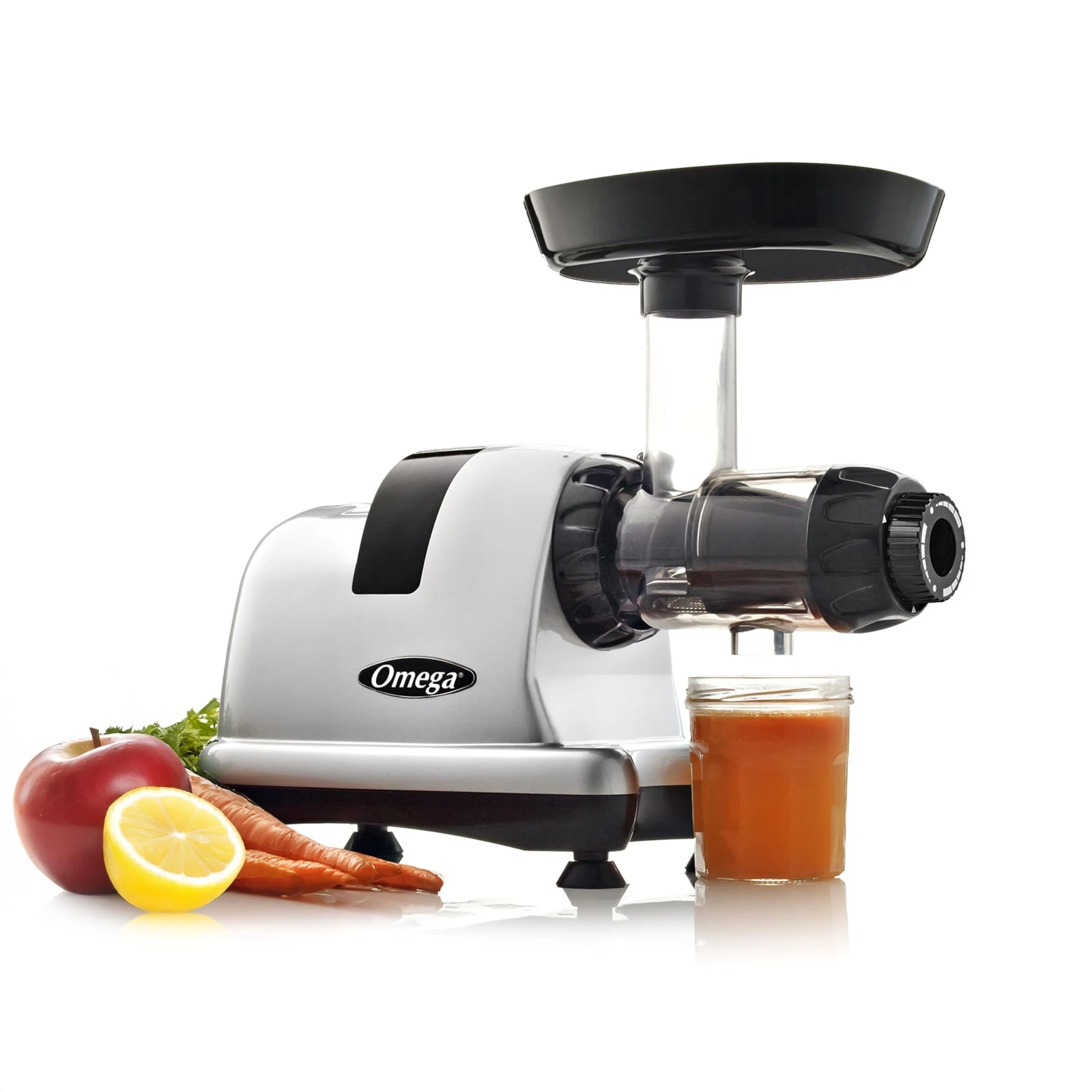 Omega Cold Press Juicer Machine, Vegetable and Fruit Juice Extractor and