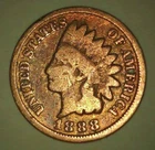 1888  Indian Head Penny; Good condition