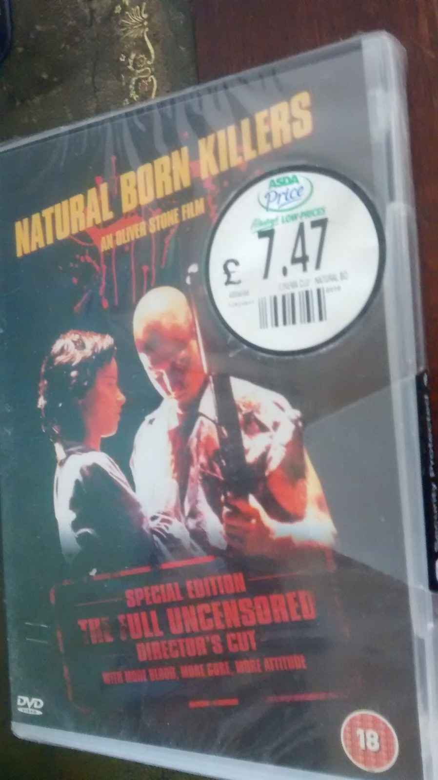 Natural Born Killers: Director's Cut [18] DVD 2003 Woody Harrelson, new/sealed