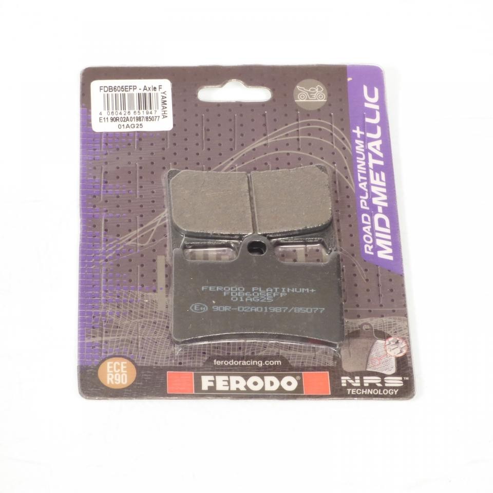 Freinage avant Yamaha Tdm 900 plaquette Ferodo moto Abs 2005-2013