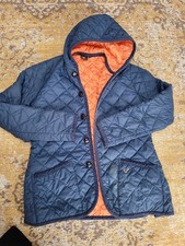 Voi Jeans size M Medium Queeny light padded hooded quilted jacket sporty spring