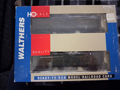 Walthers HO Rock Island GACX Wood Reefer 2-Pack mit GSC LKW 932-25478 | Condition: New