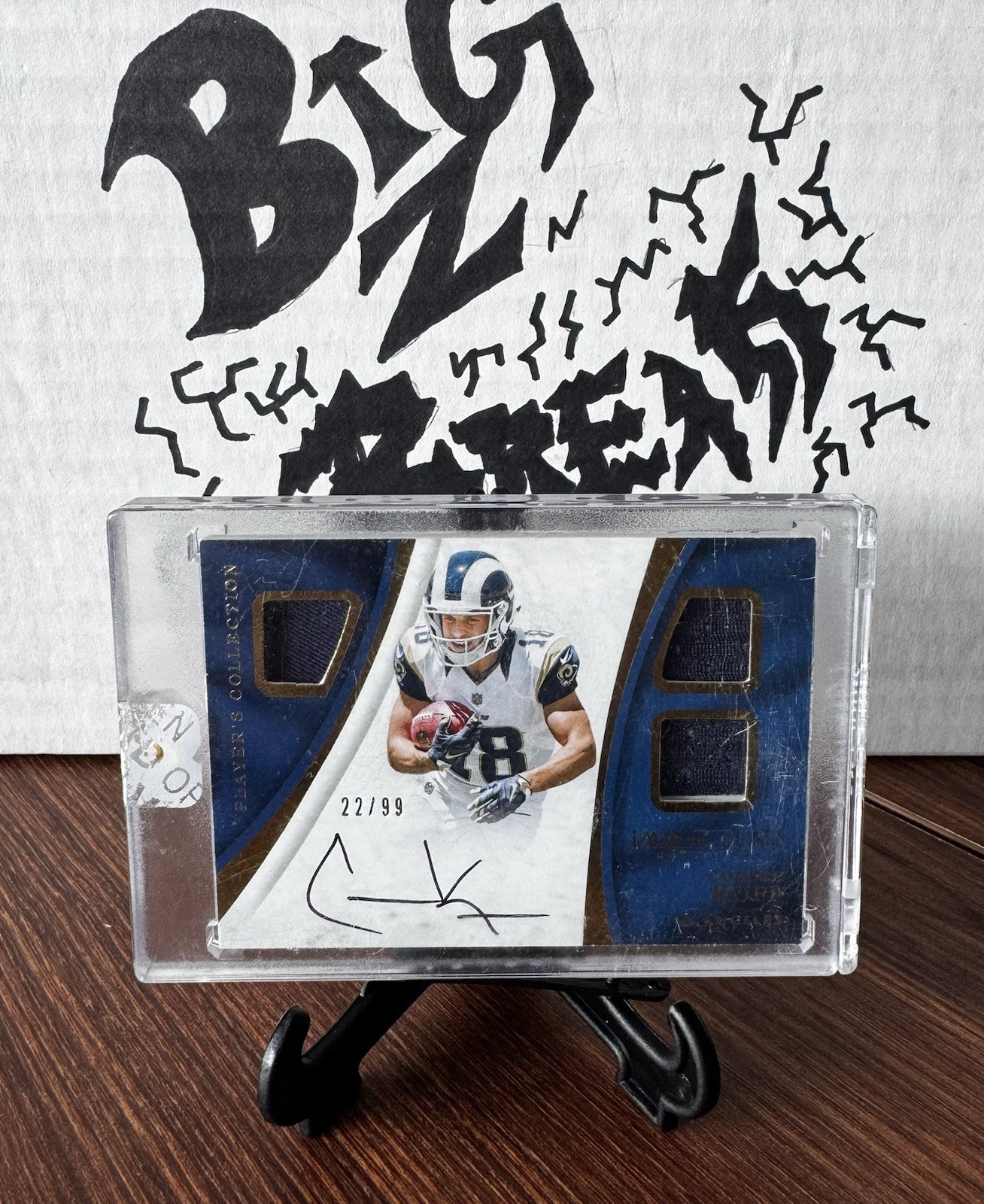 Cooper Kupp Panini Immaculate Collection Player's Collection Autograph Jerseys #PCCK Base