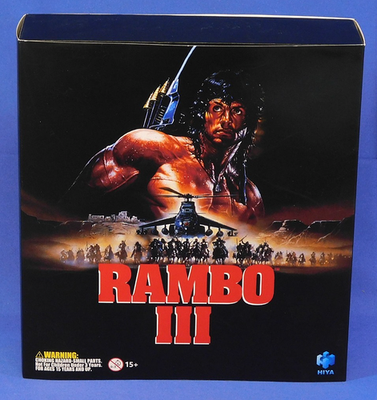 RAMBO FIRST BLOOD PART 3 III 1:12 SUPER SERIES HIYA TOYS | eBay