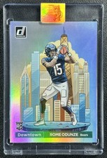 ROME ODUNZE 2024 PANINI DONRUSS #15 ROOKIE DOWNTOWN! SSP RC BEARS
