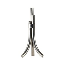 Vase aus Metall Geometrisch Zylindervase hoch f&uuml;r Wohnzimmer